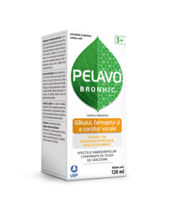 Solutie orala Pelavo Bronhic, 120 ml, USP Romania