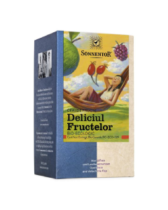 Ceai de fructe Bio Deliciul Fructelor, 18 plicuri, Sonnentor