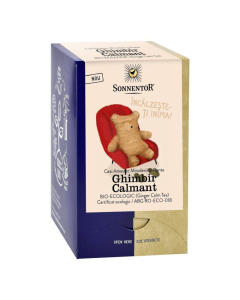 Ceai Bio Ghimbir calmant, 18 plicuri, Sonnentor 
