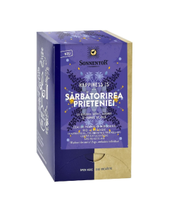 Ceai Bio Sarbatorirea Prieteniei, 18 plicuri, Sonnentor