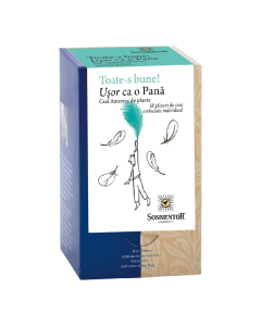 Ceai Bio Usor ca o Pana, 18 plicuri, Sonnentor