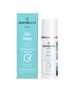 Ser purificator pentru ten cu tendinta acneica Oil Stop, 30ml, Sophieskin