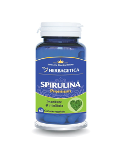 Spirulina, 60 capsule, Herbagetica