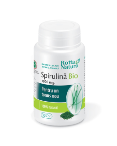 Rotta Natura Spirulina BIO 1000mg, 30 comprimate