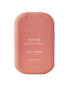 Spray bucal cu aroma de Chai Tea & menta, Life's a Beach, 20ml, Haan