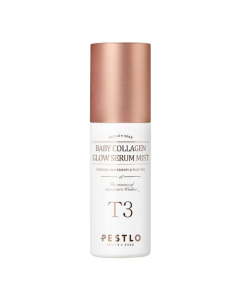 Spray facial iluminator si hidratant cu colagen T3 Baby Collagen Glow Mist, 50 ml, Pestlo