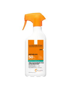 Spray fara parfum cu protectie solara SPF50+ Anthelios Family, 300 ml, La Roche-Posay