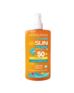 Spray invizibil bifazic pentru copii cu FPS 50+ Sun, 300 ml, Gerocossen