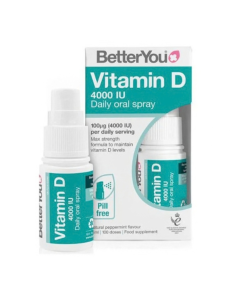 Spray oral cu vitamina D, 4000UI, 15ml, BetterYou