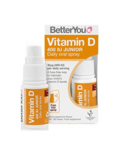 Spray oral cu vitamina D Junior, 400UI, 15ml, BetterYou
