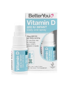 Spray oral cu vitamina D Infant, 400UI, 15ml, BetterYou