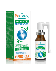 Spray oral pentru calmarea durerilor din gat Respiratory, 15ml, Puressentiel	