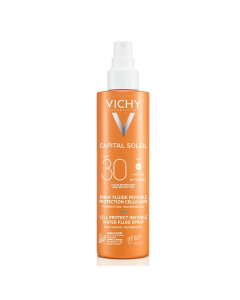 VICHY CAPITAL SOLEIL Cell Protect Spray fluid invizibil SPF30+, 200ml