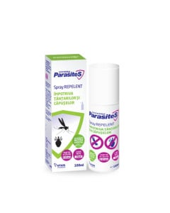 Spray repelent repelent tantari si capuse Parasites Santaderm 100 ml