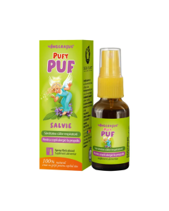 Spray cu Salvie PufyPuf, 20 ml, Dacia Plant