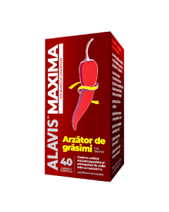 Fat Burner, 40 capsule vegetale, Alavis Maxima
