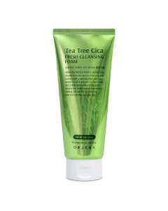 Spuma de curatare, Tea Tree Cica Fresh Cleansing Foam, 180ml, Orjena