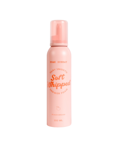 Spuma de dus cu aroma de piersica Soft Whipped, 200ml, Soak Sunday