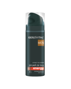 Spuma de dus Energy, 200 ml, Gerovital Men