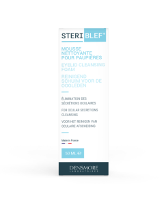 Spuma pentru curatarea pleoapelor si genelor Steriblef, 50 ml, Densmore Laboratoires