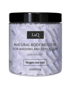 Spuma pentru curatarea corpului si epilare floare de nu-ma-uita, 100g, LaQ
