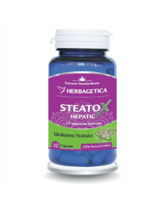 Steatox Hepatic, 30 capsule, Herbagetica