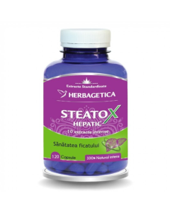 Steatox Hepatic, 120 capsule, Herbagetica