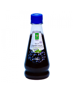 Sirop de coacaze negre indulcit cu stevie, 250 ml, Steaua Divina