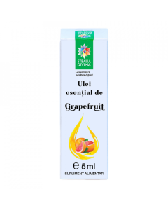 Ulei esential de Grapefruit, 5ml, Steaua Divina