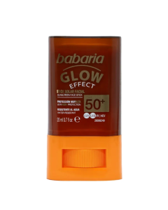 Stick pentru fata cu protectie solara SPF 50+ Glow Effect, 20 ml, Babaria