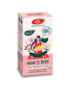 Stimularea lactatiei Mami si Bebe, 60 capsule, Fares