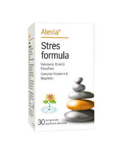 Stres formula, 30 comprimate, Alevia