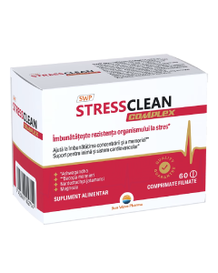 Stressclean Complex, 60 comprimate, Sun Wave Pharma