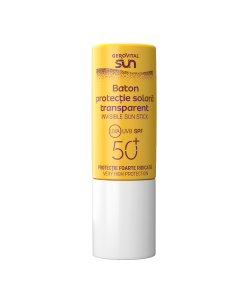 Baton protectie solara transparent SPF50+ Sun, 12 ml, Gerovital