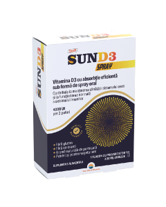 Sun D3 Spray 4000 UI, 50 ml, Sun Wave Pharma