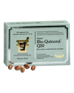 Super Bio-Quinona Q10, 30 mg, 60 capsule, Pharma Nord
