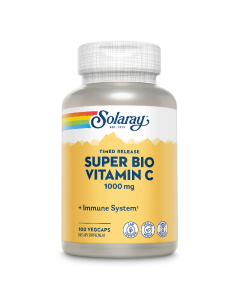 Super Bio Vitamina C Solaray, 100 capsule, Secom