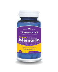 Super Memorie, 60 capsule, Herbagetica