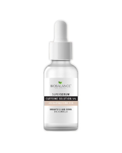 Super Serum contur ochi cu Cafeina 5% + EGCG + Acid Hialuronic, 30 ml, Bio Balance
