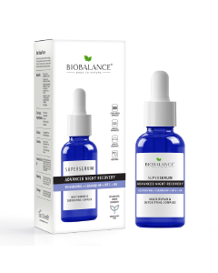 Super Serum pentru noapte Intensiv reparator, antirid si iluminator, 30 ml, Bio Balance