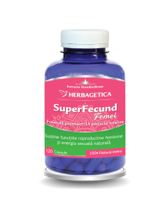 Superfecund femei, 120 capsule, Herbagetica