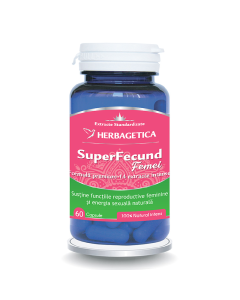 Superfecund femei, 60 capsule, Herbagetica