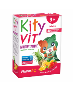 Multivitamin Kityvit, 40 comprimate masticabile, PharmA-Z