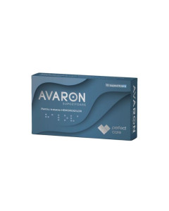 Supozitoare hemoroizi Avaron, 10 bucati, Perfect Care