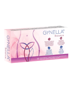 Supozitoare vaginale Gynella Balance, 10 supozitoare vaginale, Heaton