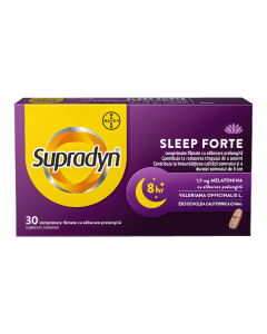 Supradyn Sleep Forte, 30 comprimate filmate, Bayer