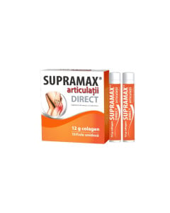 Supramax Articulatii Direct 12 g colagen, 10 fiole