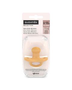 Suzeta anatomica Colour Essence, 6-18 luni, mustar, Suavinex