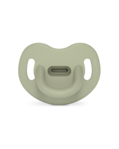 Suzeta anatomica din silicon SX Pro Colour Essence, 0-6 luni, verde, 1 bucata, Suavinex