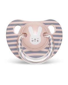 Suzeta anatomica, 6–18 luni, roz, Hygge Baby, Suavinex